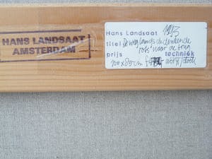 Hans Landsaat - De weg langs de denkende rots naar de brug kopen? Bied vanaf 295!