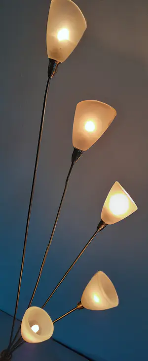 Jan des Bouvrie - Originele JdB lamp, Vintage bosje sneeuw kelkjes/tulpjes fabricaat Boxford kopen? Bied vanaf 79!