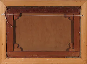 Niet of onleesbaar gesigneerd - Olieverf op doek, Landschap met waterrad - Ingelijst kopen? Bied vanaf 1!