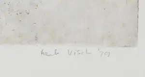 Henk Visch - Ets, Plaatsen kopen? Bied vanaf 40!