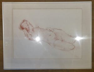 Joop Liesker - liggend naakt kopen? Bied vanaf 50!