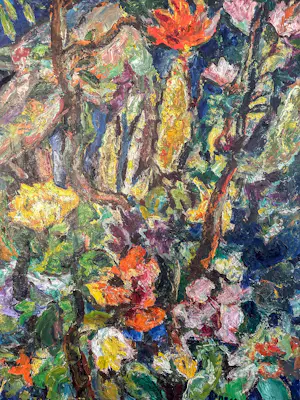 Jacobus Doeser - Bloemen en bladeren (incl. origineel schilderspalet!) kopen? Bied vanaf 1000!