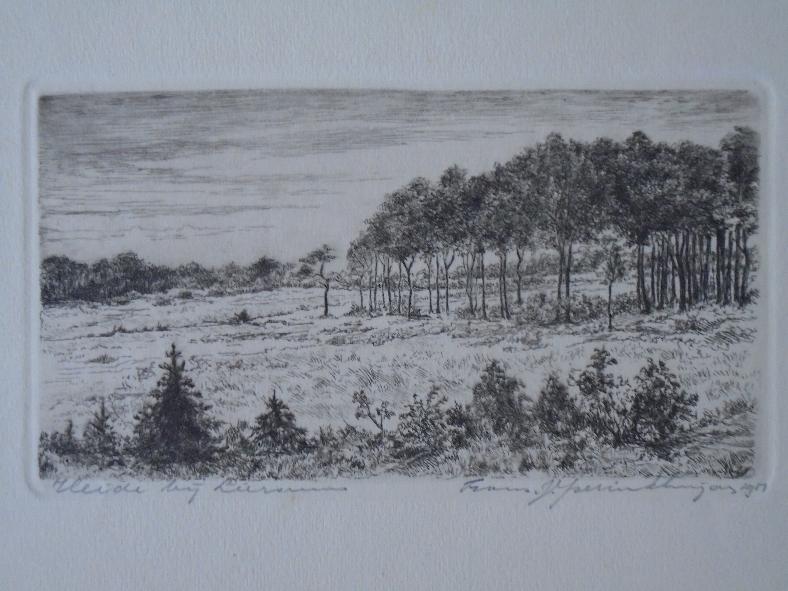 Frans IJserinkhuijsen - Heide bij Leersum kopen? Bied vanaf 20!