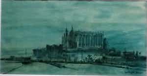 Poppe Damave - Kathedraal van Palma de Mallorca verkocht voor € 60!