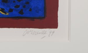 Corneille - Zeefdruk, Poisson euphorique- Ingelijst kopen? Bied vanaf 150!