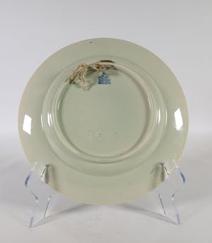 De Sphinx - Aardewerken bord met een blauw transfer-decor met de Domtoren kopen? Bied vanaf 1!