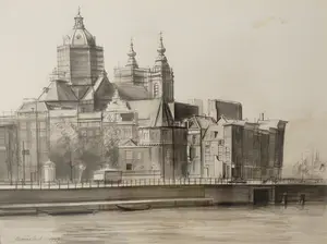 Clemens Merkelbach van Enkhuizen - Sint-Nicolaaskerk te Amsterdam kopen? Bied vanaf 50!