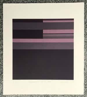 Marie Thérèse Vacossin - Kleurenzeefdruk - Gesigneerd - EA - 1979 verkocht voor € 65!