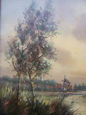 Hermanus Cornelis Hokken - Dorp aan het water kopen? Bied vanaf 40!