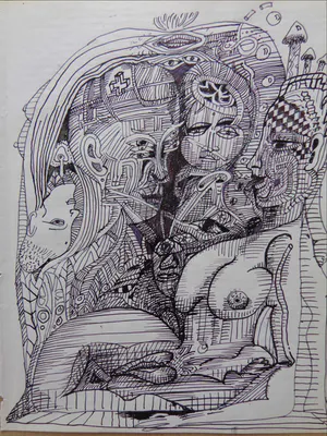 Ernst Vijlbrief - LOT VAN 2 WERKEN / ORIGINEEL WERK / 22x30cm + 21x17cm kopen? Bied vanaf 30!