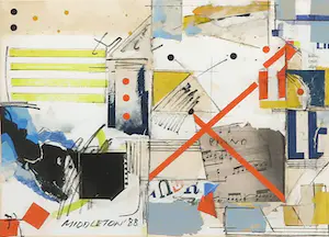Sam Middleton - Collage, Zonder titel - Ingelijst kopen? Bied vanaf 300!