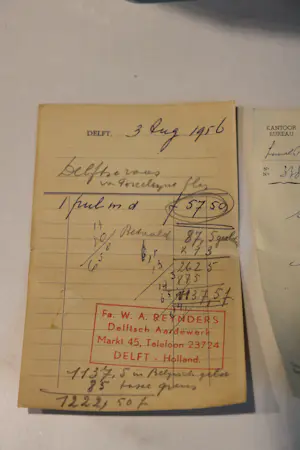 Porceleyne Fles - Royal Delft Dekselvaas kopen? Bied vanaf 150!