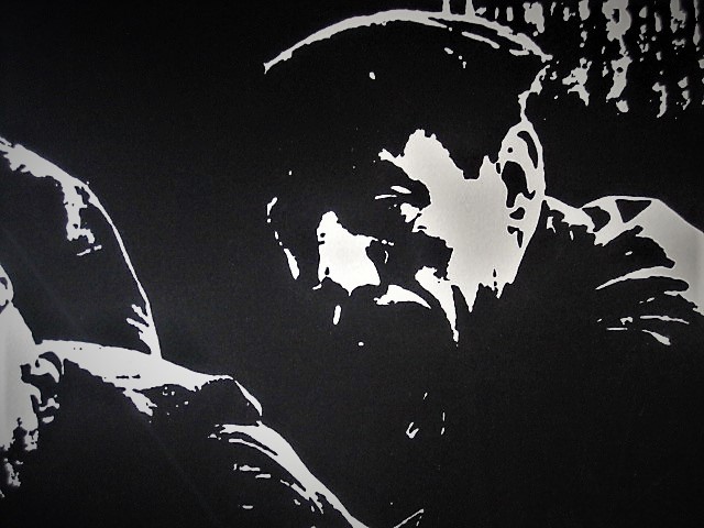 Cor Jaring - Mooie Zwart-Wit Zeefdruk van zijn bekende Foto "de Nachtploeg"  kopen? Bied vanaf 1!