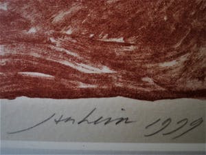 Jan Hein van Rooy - Karakteristieke Droge Naald Ets "Spaanse Aarde" gesigneerd kopen? Bied vanaf 10!