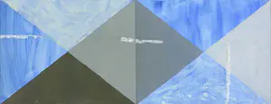 Mathilde Cuijpers - Olieverf op paneel, Geometrisch tweeluik kopen? Bied vanaf 1!