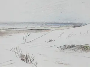 Han Krug - Natte sneeuw & Schelpenvisser - Gemengde technieken kopen? Bied vanaf 35!