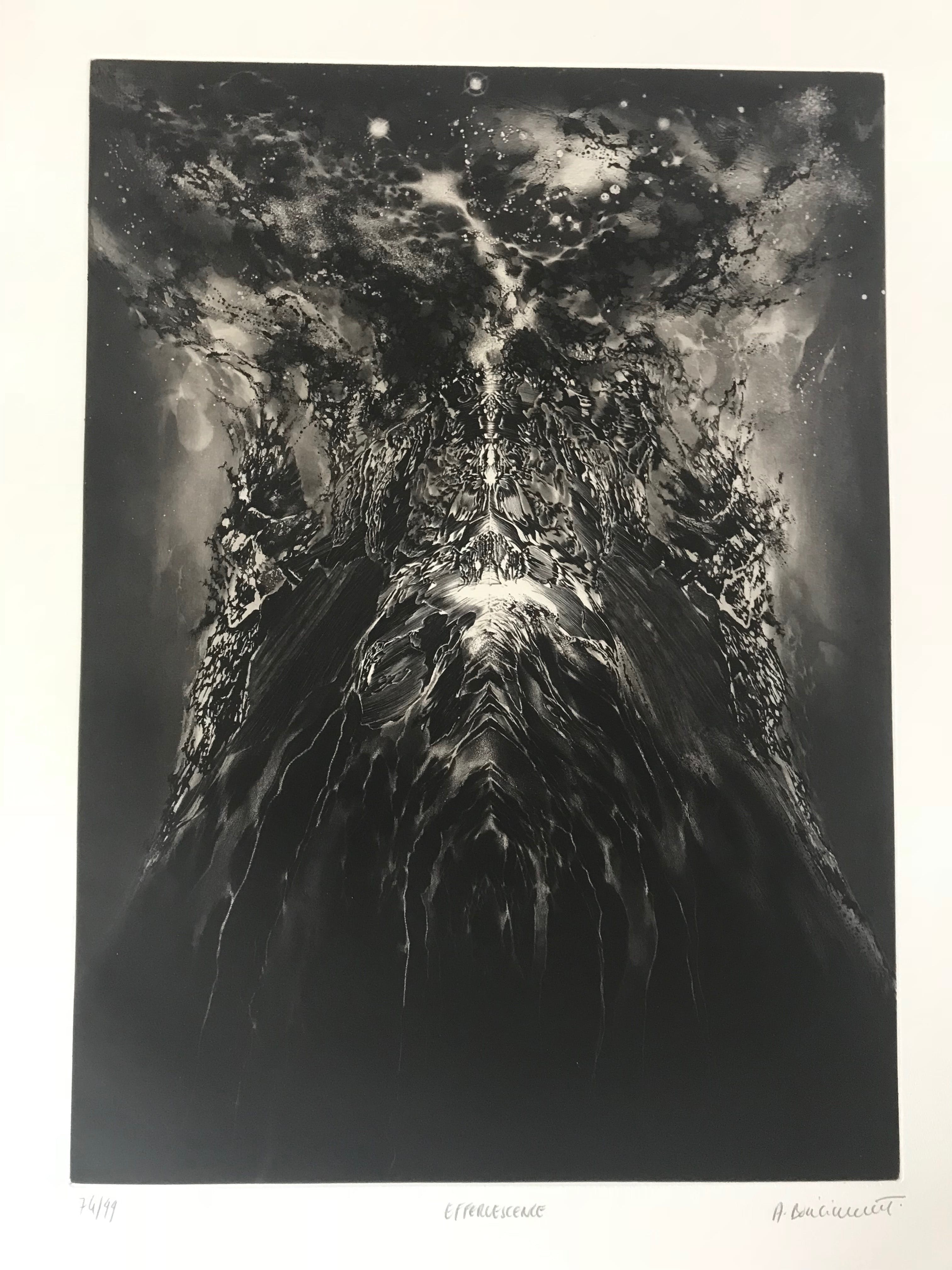 André Bongibault - Gesigneerde ets - 74/99 - Niet ingelijst kopen? Bied vanaf 55!