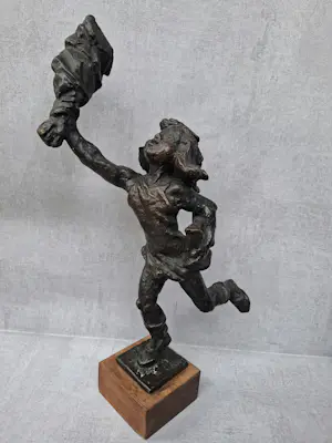 Marcus Ravenswaay - Meisje met bos bloemen kopen? Bied vanaf 399!