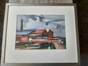 Marius Heijnes - Aquarel, Steenfabriek. kopen? Bied vanaf 40!