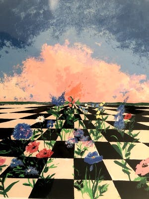 Margret Statham - De bloemen van kleine Ida - Zeefdruk, Ingelijst kopen? Bied vanaf 40!