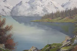 Niet of onleesbaar gesigneerd - Olie Verf Schilderij F,Kafinger kopen? Bied vanaf 1!