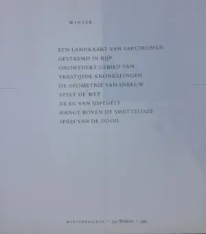 Jan Wolkers - Winterbeeld XII kopen? Bied vanaf 225!