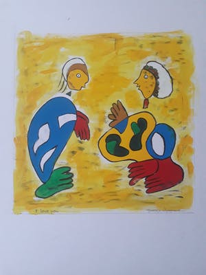 Maartje Wijngaarden - 19 zeefdrukken kopen? Bied vanaf 65!