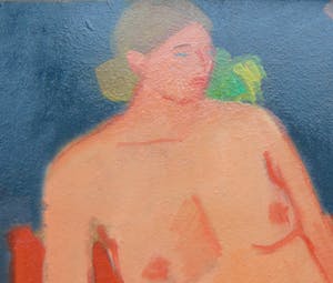 Antoon van Bakel - Naakt met kunstbloem kopen? Bied vanaf 160!