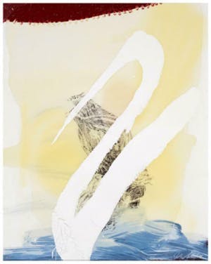 Julian Schnabel - Allen (cordial love) - handbeschilderde zeefdruk met epoxy kopen? Bied vanaf 1750!