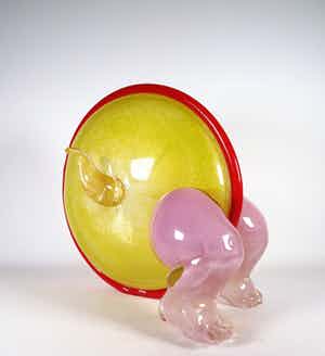 Michel van Overbeeke - Glas, Full Moon verkocht voor € 300!