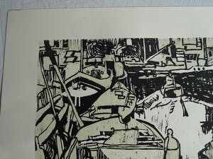 Manuel Kurpershoek - Houtsnede “Boten”, 1980 + Nobilis Cahier Prentkunst nr. 13 , 2019 kopen? Bied vanaf 35!