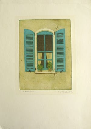 Willy Belinfante - LA DOUCE FRANCE - ingekleurde ets kopen? Bied vanaf 35!