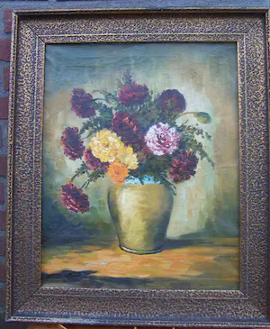 Willem Frederik Markestein - Stilleven met Dahlias kaufen? Bieten Sie von 50!