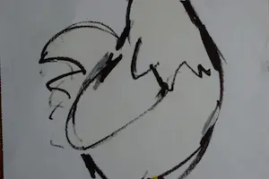 Ellen Meuwese - zeefdruk - Kip - 2000 kopen? Bied vanaf 25!