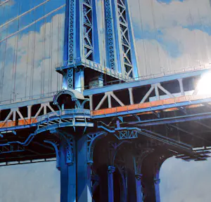 AcheterRichard John Haas - Manhattan Bridge -? Enchérissez de 475!