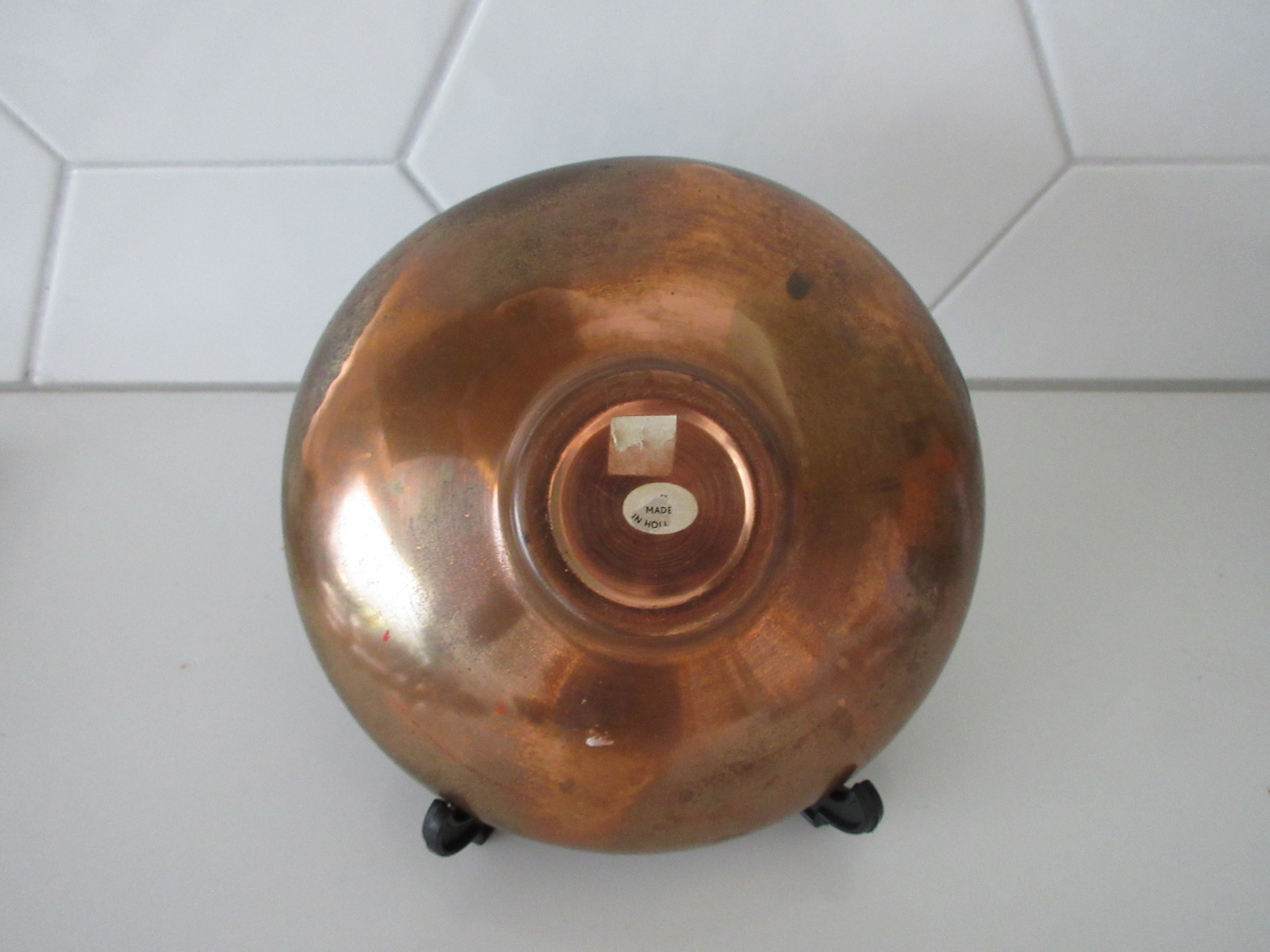 Amp Smit - Kunstemaille koperen bordje van Sagitta Maastricht kopen? Bied vanaf 15!