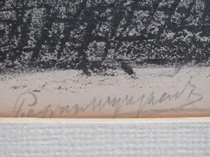 Piet van Wijngaerdt - landschap bij nacht kopen? Bied vanaf 75!