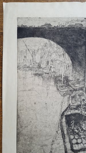 Jules De Bruycker - Londen Brug - hsndgesigneerd kopen? Bied vanaf 325!