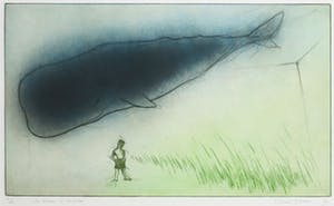 Ronald Tolman - Kleurenets, The silence of childhood - Ingelijst kopen? Bied vanaf 150!