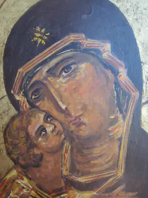Heiligenbeeld - Icoon van Maria en Jezus. kopen? Bied vanaf 32!