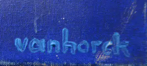 Hans Vanhorck - Olieverf op doek, Blue mood (groot) kopen? Bied vanaf 100!