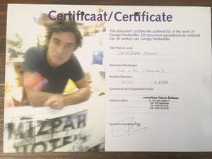 George Heidweiller - Skyline Blauw kopen? Bied vanaf 275!