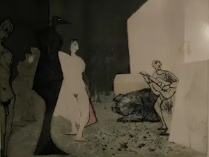 Constant - "De bekering van Venus" - ingelijste ets/aquatint kopen? Bied vanaf 495!