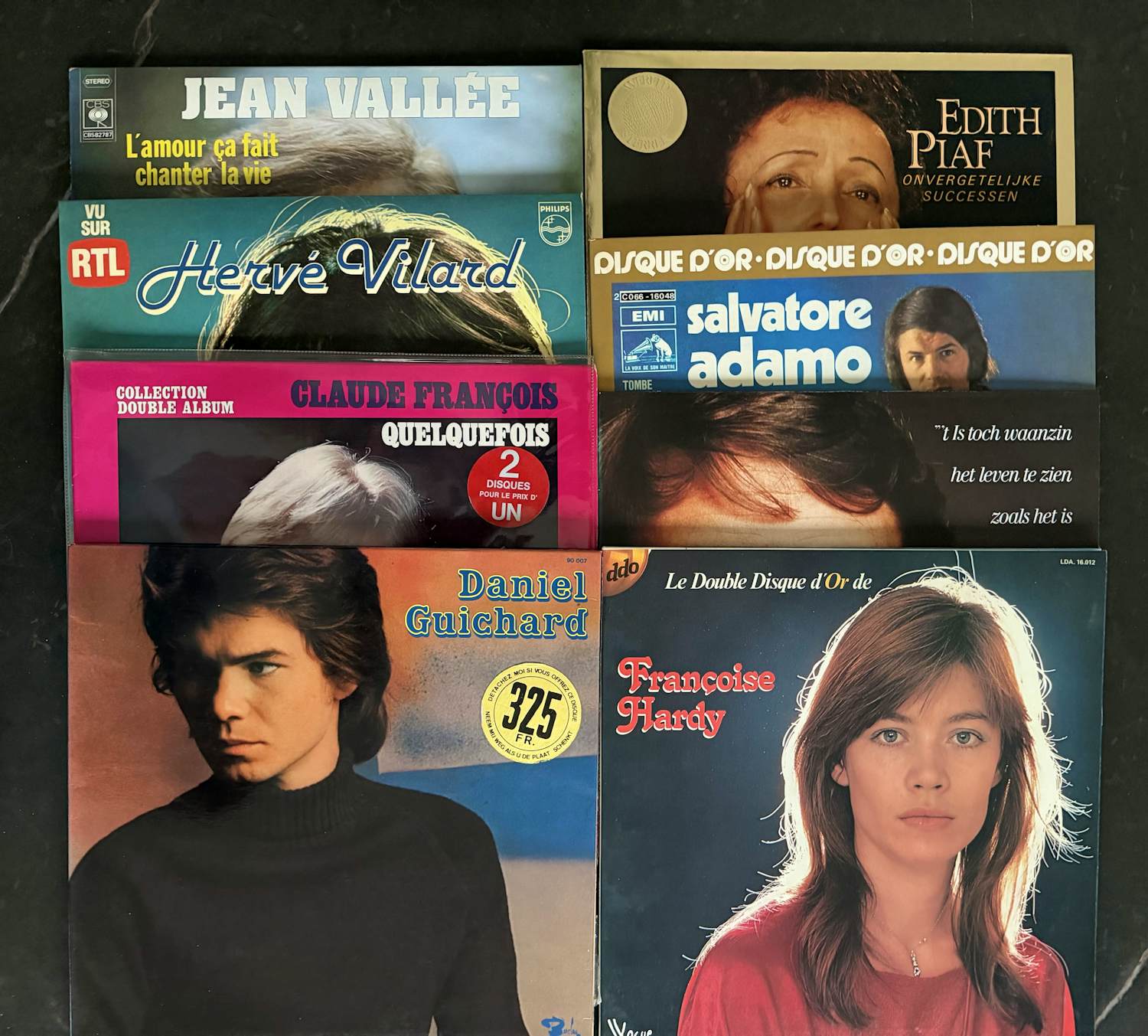 Various artists - Franse Chansons Piaf - Hardy - Adamo - Claude Grançois -Vilard - Guichard - Brel kopen? Bied vanaf 20!