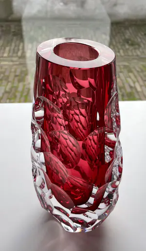 Petr Karizek - Unique glasobject “ PINK “ van Petr Karizek kopen? Bied vanaf 390!