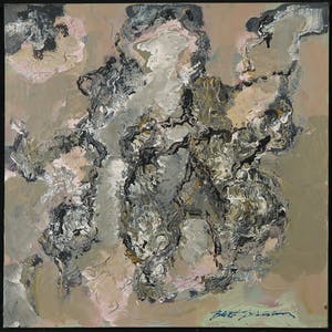 Bert Braam - Acryl op doek, Z.T. kopen? Bied vanaf 1!