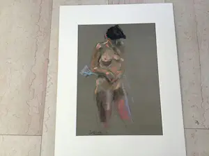 Sim Visser - Vrouw met sluier kopen? Bied vanaf 75!