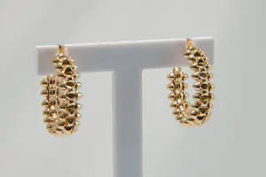 49 - 18 karaats paar roségouden Clash de Cartier oorringen kopen? Bied vanaf 1680!