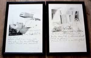 Paul de Graaff - Ingelijst tweeluik: she is in her room verkocht voor € 50!