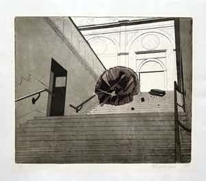 Peter van der Heijden - Oude trap Stedelijk Museum Amsterdam verkocht voor € 50!